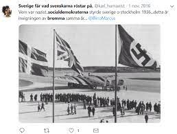 Flygplatsen började byggas 1933 och öppnades 1936 så denna filmen är från flygplatsens barndom. Myt Den Mystiska Naziflaggan Pa Flygplatsen Motargument