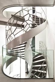 See Through Spiral Staircase With Glass Balustrade By Dutch Manufacturer Eestairs With Images Staircase Design Stairs Stairs Design