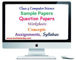 Computer science quiz questions on computer networks, dbms, dld, operating system, computer basics, php to learn cs online courses. Class 4 Computer Science Worksheets Questions And Answers Sample Papers Question Papers