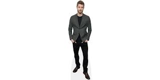 Luke Mitchell (Smart) Cardboard Cutout