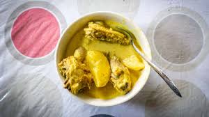 Masak hingga ayam empuk dan air habis. Ayam Masak Lemak Cili Api Chicken Stew In Coconut Milk Traditional Stock Photo Picture And Royalty Free Image Image 136155610