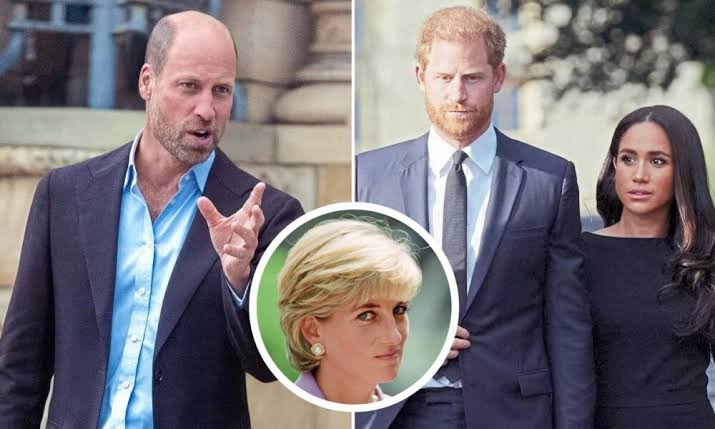 Prince William 'Sickened' by Prince Harry and Meghan Markle's Plans to Make  a Princess Diana Film