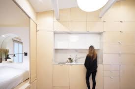 paris micro apartment squeezes it all