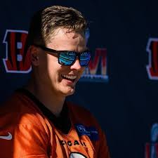 Joe Burrow's charming smile and good looks