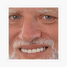 Remote developer jobs meme generator kaomoji: Hide The Pain Harold Meme Multiple Sad Guy Face Poster By Smart Prints Redbubble