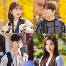 Poster ini memberikan petunjuk soal kehidupan kuliah mereka yang akan menjadi romansa anak muda. Kbs Drops Dear M Poster After A Parade Of Teasers Featuring Kim Hye Soo Nct S Jaehyun More Kdramadiary