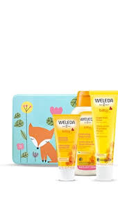 Calendula Essentials For Your Bundle Of Joy Weleda Baby Free Baby Stuff Baby Skin Care