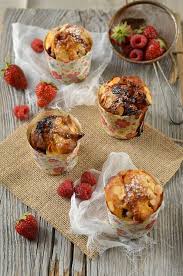 Muffins With Red Fruits And White Chocolate Recepty