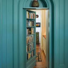 Imagine the look on your friend's face when you push a button and your bookshelf opens up to reveal another room! Hidden Door Ideas