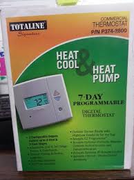 To unlock a totaline thermostat press and hold the mode button. Hvac Thermostats Totaline Commercial 7 Day Programmable Thermostat P374 2800 Business Industrial