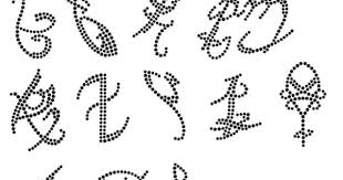 The Mortal Instruments Shadowhunter Rune Templates For Swarovski Crystals