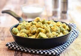 Fried Okra Recipe Asian Food Appetizers Indian Food Recipes Vegetarian Asian Appetizers