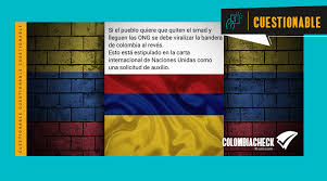 Check spelling or type a new query. La Bandera Al Reves Es Un Simbolo De Protesta Pero No Esta En La Carta De Las Naciones Unidas Colombiacheck