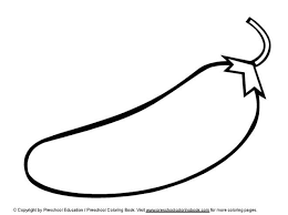 Eggplant Coloring Page Coloring Page Template Printing Printable Food Coloring Pages For Kids Vegetables Egg In 2020 Food Coloring Pages Coloring Pages Felt Pattern