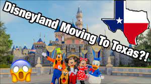 It's actually pretty smart advice. Is Disneyland Moving To Texas Full Analysis Review And Prediction Theme Park Update Youtube