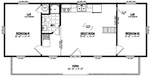 Find a wide range of online readymade 26*50 house plan, 26x50 duplex floor plan, 1300sqft plot size modern home plan. 16x40 2 Bedroom Floor Plans Novocom Top