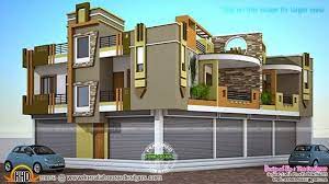 2 House Plans With Shops On Ground Floor Shop House Plans Metal Shop Houses Kerala House Design