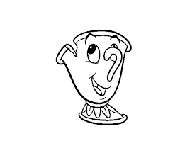 chip drawing at getdrawingscom use for pattern belle toy beauty and the beast tattoo coloriage vengeurs