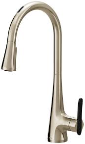 Allowing water drops to remain on the faucet can lead to a mineral deposit buildup. Moen S7235evnl Polished Nickel Sinema 1 5 Gpm Single Hole Pull Down Kitchen Faucet With Voice Control Faucetdirect Com