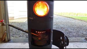 waste oil and wood burning stove heater