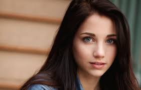 When styling, curl your long tresses away from the face and apply hairspray. Wallpaper Face Women Model Long Hair Blue Eyes Brunette Looking At Viewer Red Actress Smiling Black Hair Denim Fashion Nose Person Skin Emily Rudd Head Supermodel Girl Beauty Smile Eye Woman