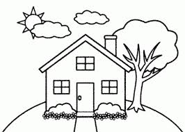 Check spelling or type a new query. Download Sketsa Rumah Mewarnai Gambar Rumah Sederhana Png