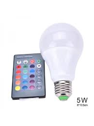 Topumt Remote Control E27 Rgb 16 Colors Changing Magic Led Lamp Light Bulb Ir Remote Control Eds Party Walmart Com Walmart Com