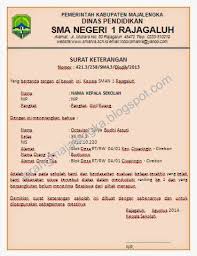 Berpartisipasilah saat berdiskusi di kelas. Contoh Surat Keterangan Peringkat Kelas