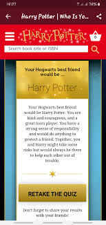 You play quidditch together and he takes you on crazy adventures. Who Is Your Hogwarts Best Friend Fandom