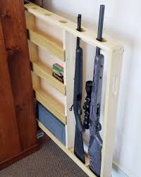 Small bedrooms are intimate and cozy, however, you can run out of space quickly if you don't plan accordingly. Small Hidden Gun Storage Bookcase Amish Gun Cabinet Oak Hidden Gun Cabinet Country Lane Furniture