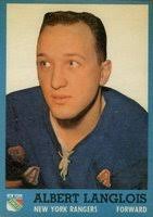Albert Langlois Hockey Cards