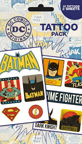 Proudly serving the greater washington, dc area since 2003. Kaufe Dc Comics Retro Tattoo Pack