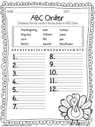 We have an alphabetical order practice page for each spelling list in grade 2. 68 Abc Order Ideas Abc Order Abc Word Work