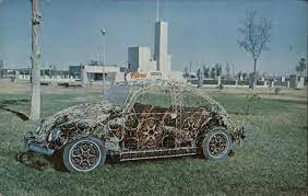 Volkswagon Beetle Iron Work Sculpture Iron Work Juarez Volkswagon