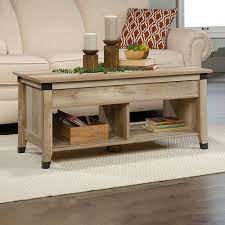 This coffee table is constructed from engineered wood in your choice of available finish option. Sauder Carson Forge Lift Top Coffee Table Temple Webster