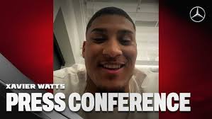 Xavier Watts' first thoughts
