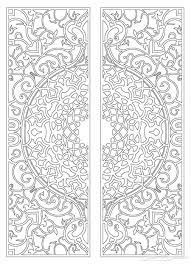 رسومات زخارف أبواب حديد واتس اب 0594685221 stencil patterns islamic art pattern pattern art