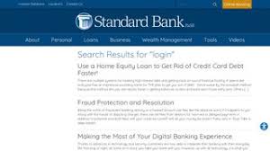 Oferta banku skierowana jest do klientów, którzy oczekują wyższej jakości usług i doradztwa. Https Logindrive Com Www Standardbank Internet Banking
