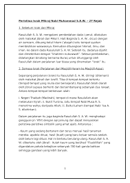 * dari segi bahasa bermaksud menaiki dari satu tahap ke tahap yang lebih tinggi. Https Pdfcoffee Com Download Peristiwa Israk Mikraj Nabi Muhammad S Pdf Free Html