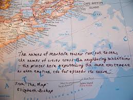 Elizabeth Bishop The Map Elizabeth Bishop Bishop Words