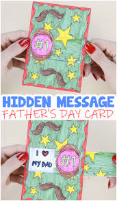 How to use these father's day quotations. Hidden Message Father S Day Card Easy Peasy And Fun