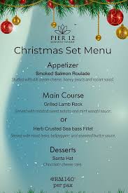 66 seafood recipes for a lighter christmas · matt moran's fish tacos · salmon crudo with raspberries · prawn and green mango salad · seafood grigliata mista (mixed. Top Christmas Menus 2019 In Malaysia