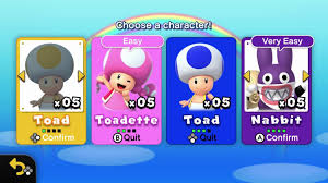 Each house requires a different number of toads of varying colors . You Can T Play As Blue Toad And Yellow Toad At The Same Time In New Super Mario Bros U Deluxe Nintendosoup