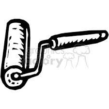 Download these amazing cliparts absolutely free and use these for creating your presentation, blog or website. Black And White Paint Roller Clipart Commercial Use Gif Jpg Png Eps Svg Ai Pdf Clipart 384979 Graphics Factory