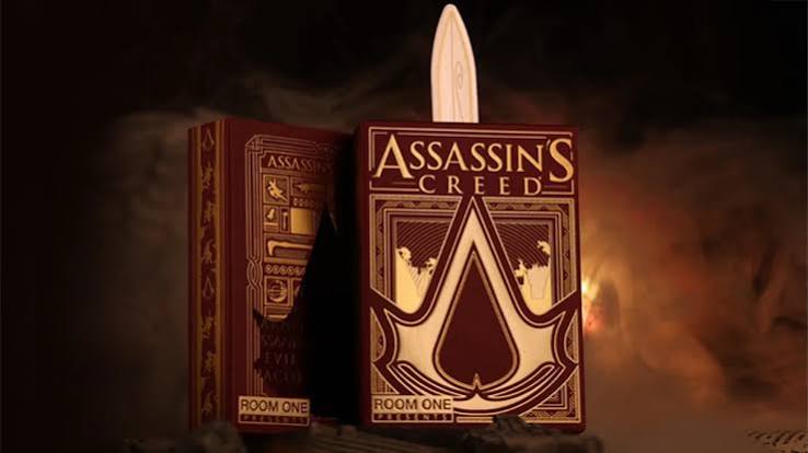 DOWNPAYMENT for Assassin’s Creed Legacy Ver. II Playing Cards – Garnet Hidden Blade Edition