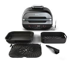 This group was created by cj. Ninja Foodi Xl Indoor Grill With Air Fry Integrated Smart Probe Qvc Com