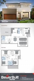 The Belle View 26 Double Storey House Design 232 Sq M 10 7m X 16 7m With 4 Large Bedrooms 2 Walk In Rob Maison Architecte Plan Maison Moderne Plan Maison