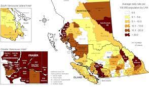 The number of daily covid cases in b.c. This Map Shows Where The Coronavirus Hotspots Are In Bc Vancouver Is Awesome