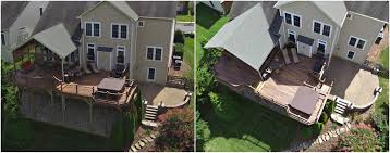 Mario and his team just completed our beautiful deck. Deck Designers Deck Builders Howard Frederick Carroll Md