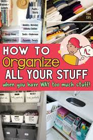 Getting Organized 50 Ways To Get Organized At Home Stay Organized Getting Organized At Home Hall Closet Organization Closet Organization Cheap